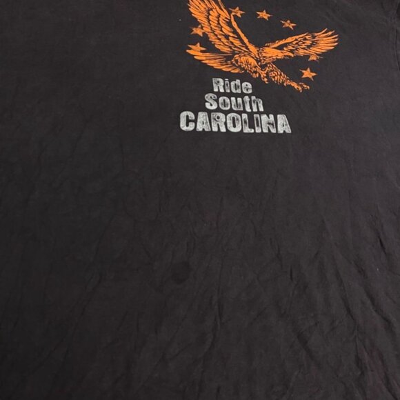 Vintage Harley Davidson T Shirt South Carolina Mens Size 2XL XXL Made in USA Y2K - Picture 2 of 8